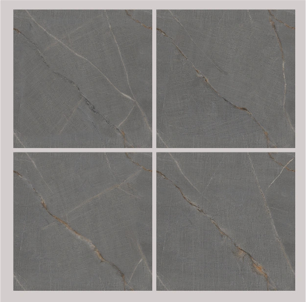 Glancētas flīzes VENEZIA LUX GREY ENDLESS, 60x60 cm, TS